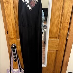 Market & Spruce Elegant Black Maxi Dress